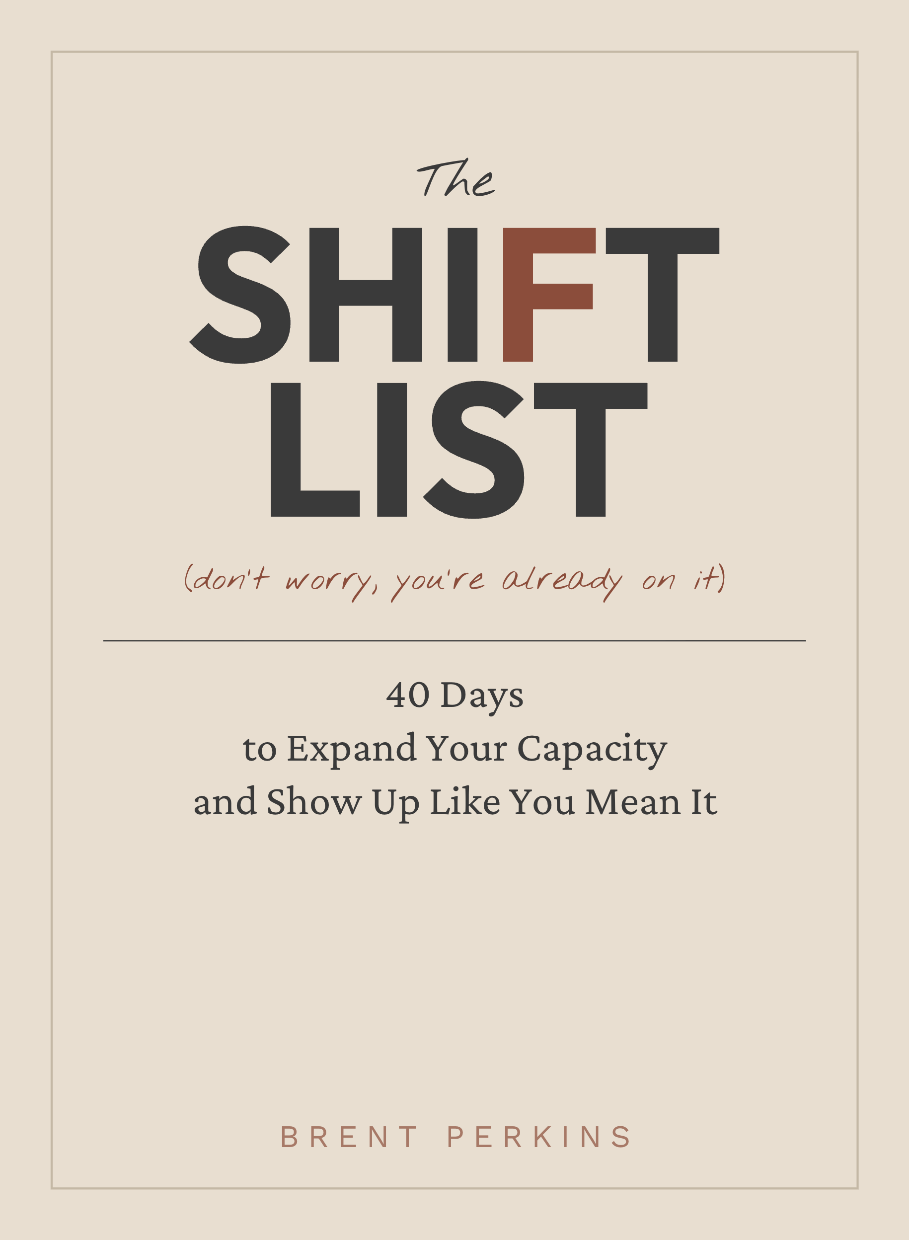The Shift List book cover